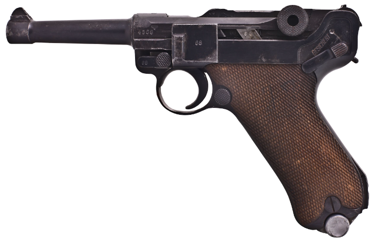 THE LUGER P08 PISTOL, 9MM