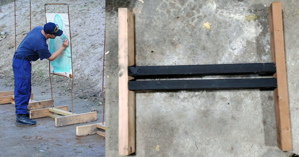 Train On A Budget: DIY Target Stands