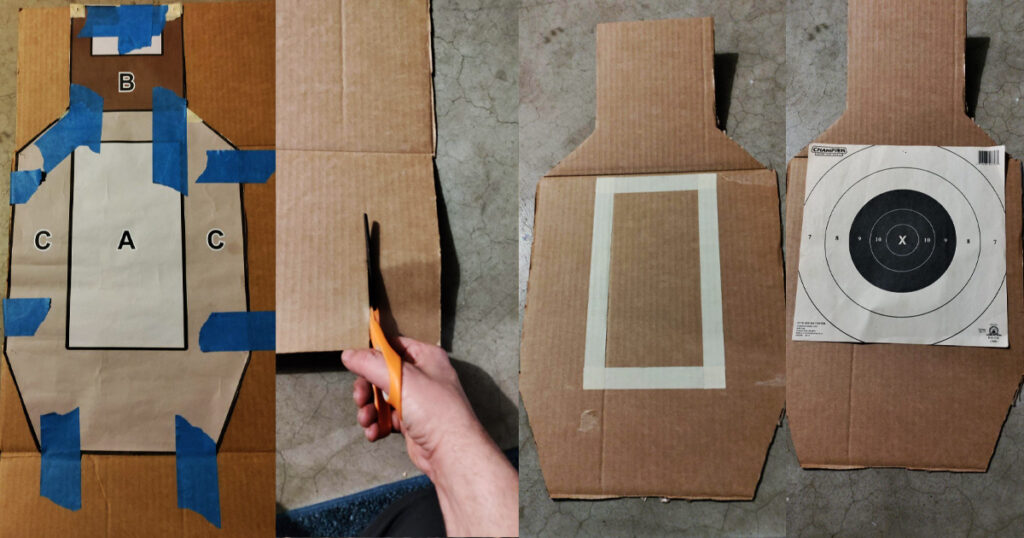 How To Make DIY Silhouette Targets