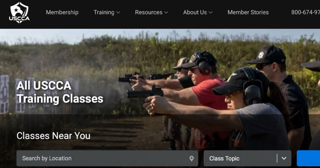 USCCA Launches New Website for Free Self-Defense Training Access Through 2024