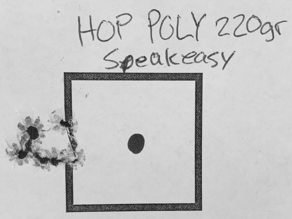 HOP Munitions ammo used in suppressor testing