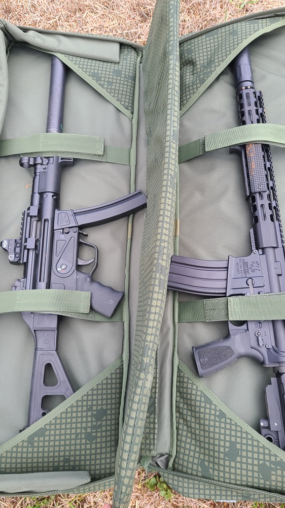 5.11 double rifle case versus Savior Equipment Camo Urban Warfare double rifle case