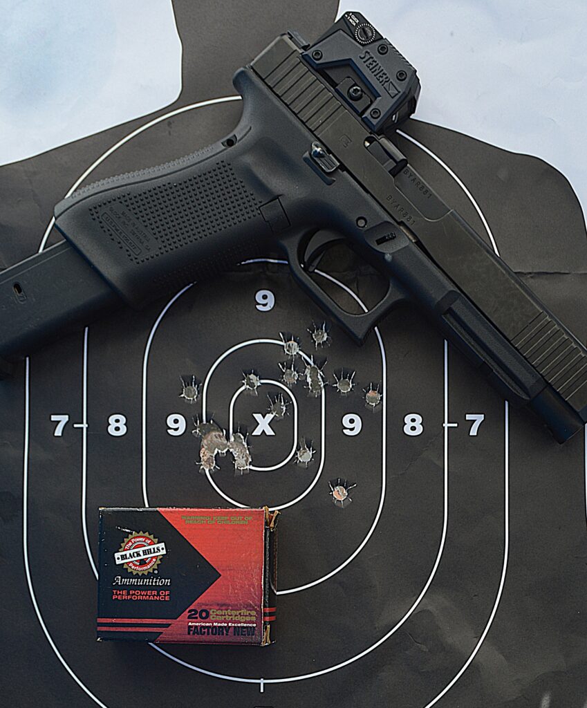 Steiner MPS installed on a Glock 34