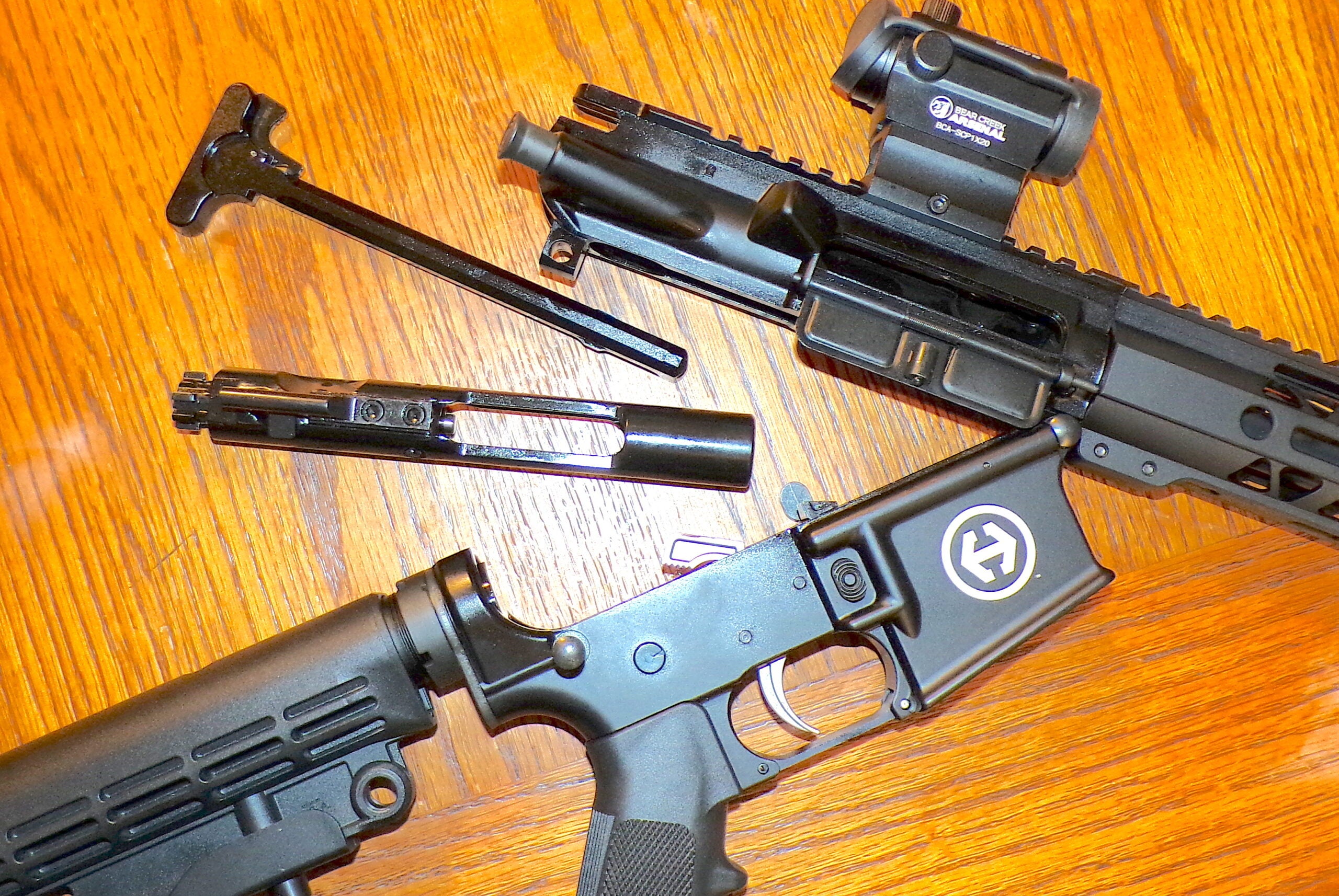 Hi-Point-HP-15-taken-down Hi-Point-HP-15-taken-down